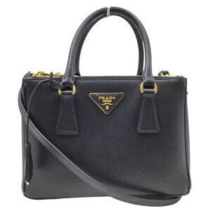 Prada Regalia Handbag Black